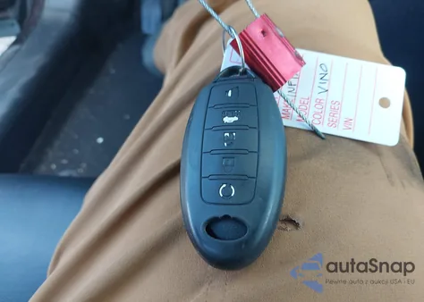 2018 Infiniti Q50 3.0T Luxe z USA, uszkodzony, nr VIN JN1EV7AP9JM365995